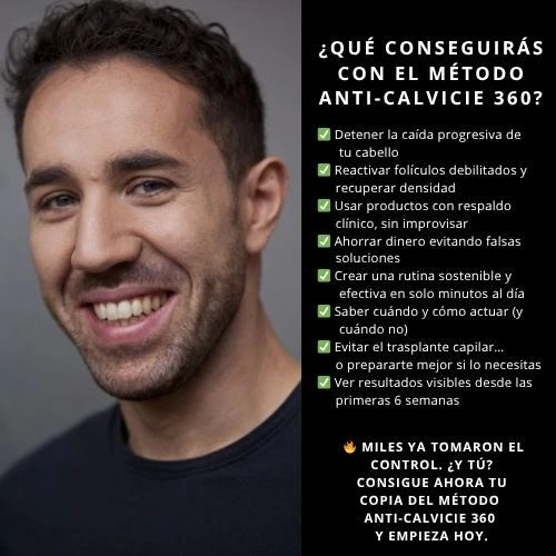 Método secreto revelado para Controlar la Alopecia de Forma Efectiva