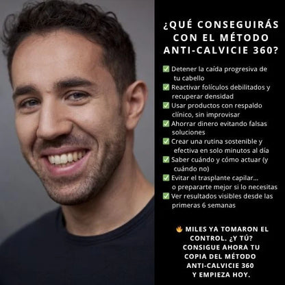 Método secreto revelado para Controlar la Alopecia de Forma Efectiva